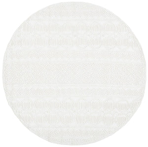 Safavieh Trace 402 Hand Tufted Wool and Cotton with Latex Bohemian Rug TRC402A-8