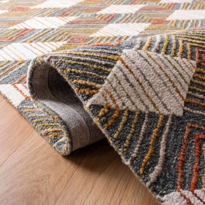 Safavieh Trace 522 Hand Tufted Wool and Cotton Contemporary Rug TRC522M-4SQ