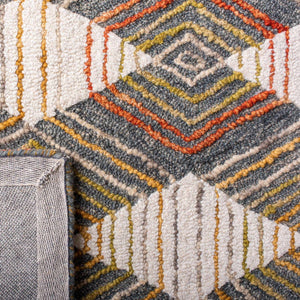 Safavieh Trace 522 Hand Tufted Wool and Cotton Contemporary Rug TRC522M-4SQ