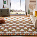 Safavieh Trace 522 Hand Tufted Wool and Cotton Contemporary Rug TRC522M-4SQ