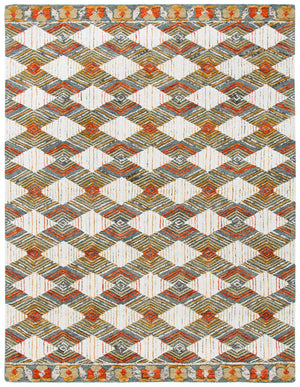 Safavieh Trace 522 Hand Tufted Wool and Cotton Contemporary Rug TRC522M-4SQ