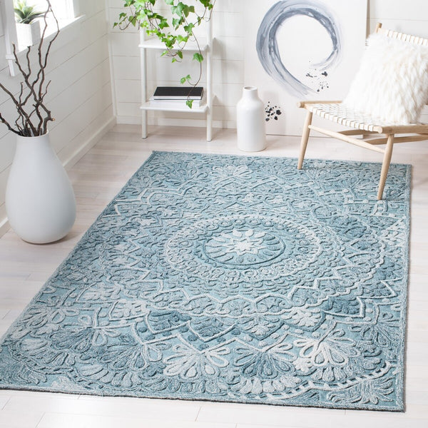 Safavieh Trace 601 Hand Tufted 60% Wool and 40% Polyester Rug TRC601K-9
