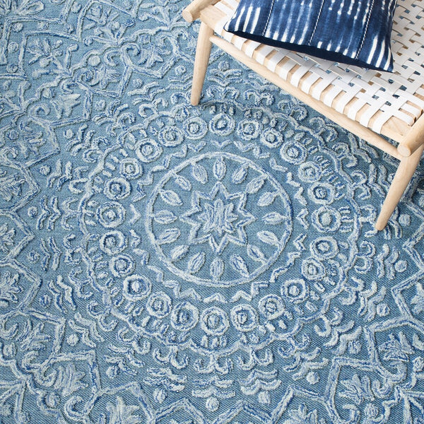 Safavieh Trace 601 Hand Tufted 60% Wool and 40% Polyester Rug TRC601M-9