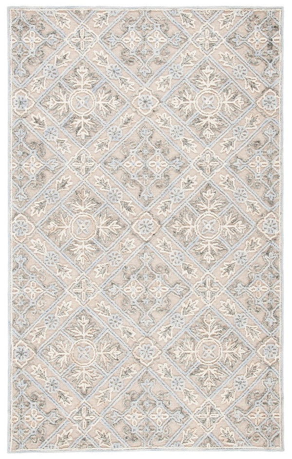 Safavieh Trace 802 Hand Tufted 80% Wool and 20% Cotton Rug TRC802B-8