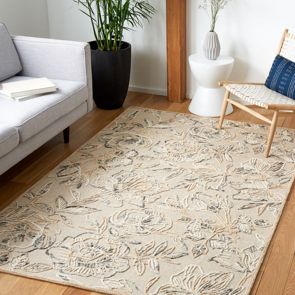 Safavieh Trace 803 Hand Tufted 80% Wool and 20% Cotton Rug TRC803B-8