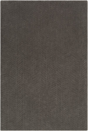 Taraash TRH-2304 Modern Wool Rug TRH2304-81012 Charcoal 100% Wool 8'10" x 12'