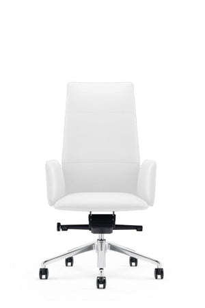 VIG Furniture Modrest Tricia - Modern White High Back Executive Office Chair VGFUA1911-WHT-OC