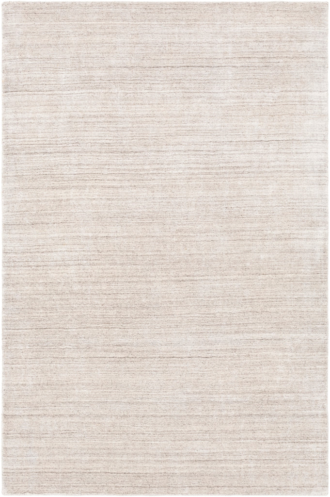 Torino TRN-2301 Modern Wool, Cotton, Viscose Rug TRN2301-576 White, Medium Gray 60% Wool, 20% Cotton, 20% Viscose 5' x 7'6"