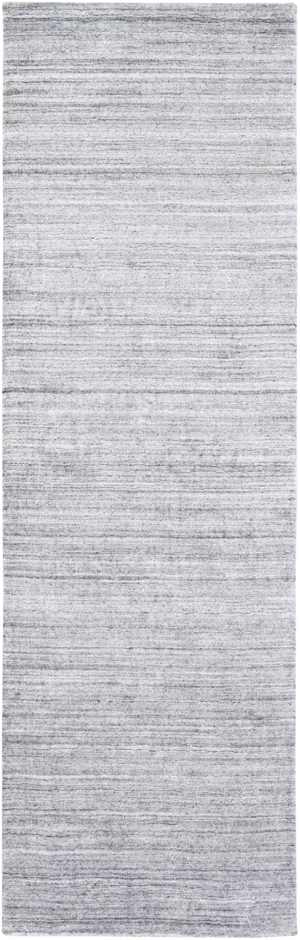 Torino TRN-2302 Modern Wool, Cotton, Viscose Rug TRN2302-912 Silver Gray, Medium Gray 60% Wool, 20% Cotton, 20% Viscose 9' x 12'