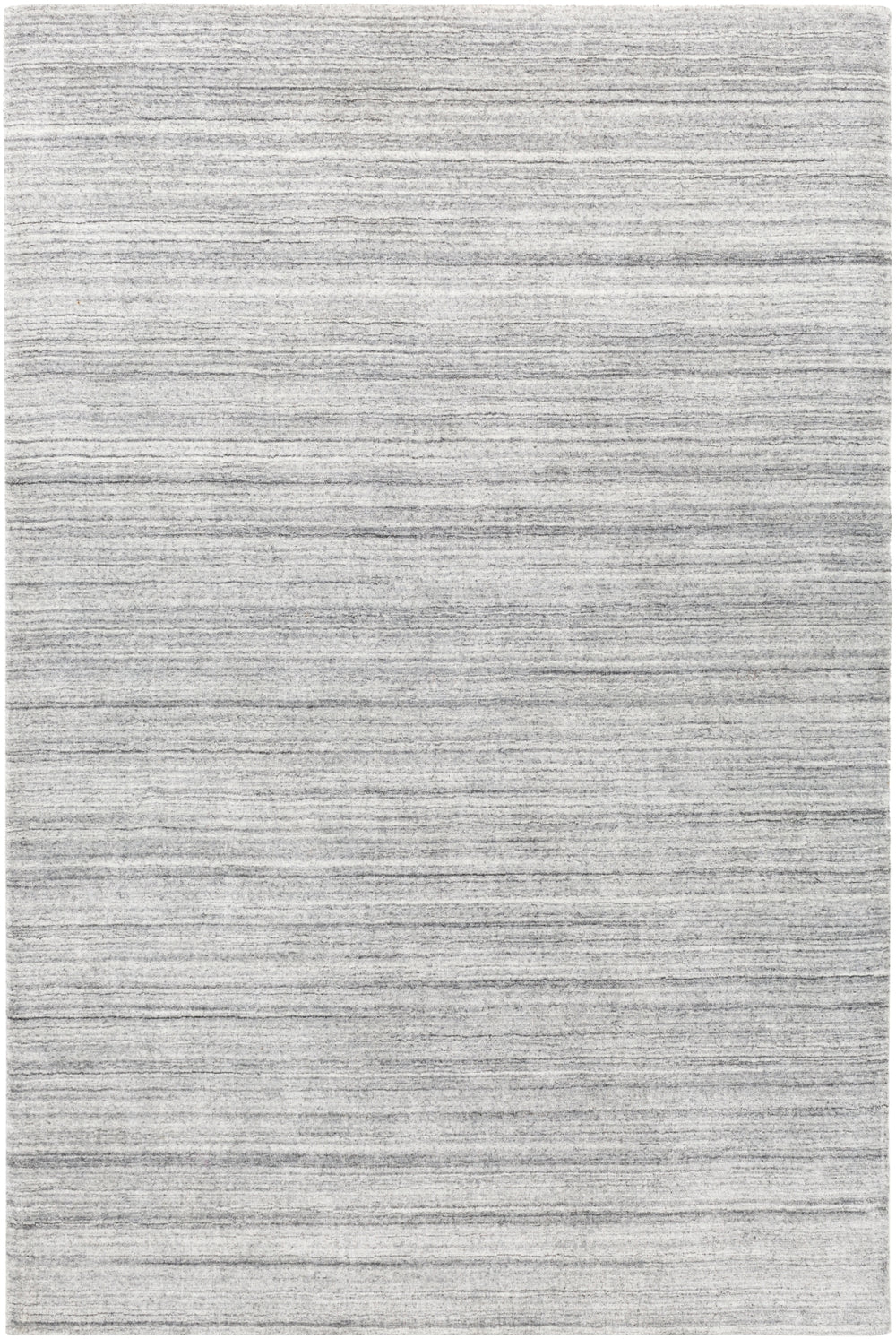Torino TRN-2302 Modern Wool, Cotton, Viscose Rug TRN2302-912 Silver Gray, Medium Gray 60% Wool, 20% Cotton, 20% Viscose 9' x 12'