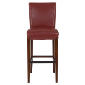 Milton Counter Stool - Elegant Bonded Leather Design with Sturdy Birch Frame and Contemporary Style