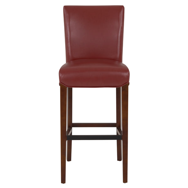 Milton Counter Stool - Elegant Bonded Leather Design with Sturdy Birch Frame and Contemporary Style