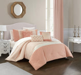 Imani Blush King 6pc Comforter Set