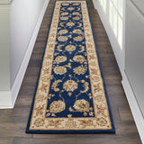 Nourison Nourison 2000 2022 Persian Handmade Tufted Indoor Area Rug Navy 2'6" x 12' 99446709462