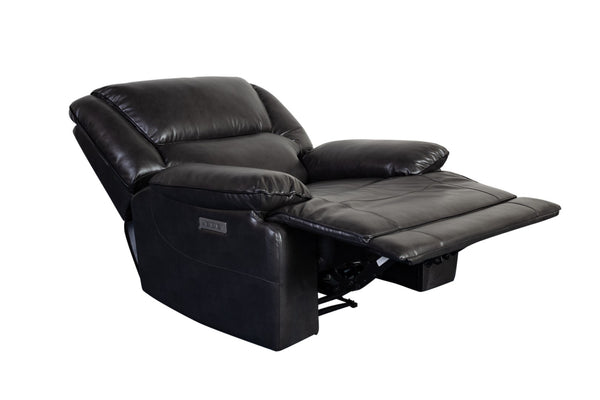 Porter Designs Ennis Triple Power Transitional Recliner Black 03-202C-17-4830