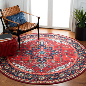 Safavieh Tucson 101 M/W S/R Power Loomed 100% Polyester Pile Traditional Rug TSN101Q-4SQ