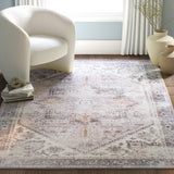 Safavieh Tucson 102 M/W S/R Power Loomed Traditional Rug Beige / Grey 7' x 7' Square