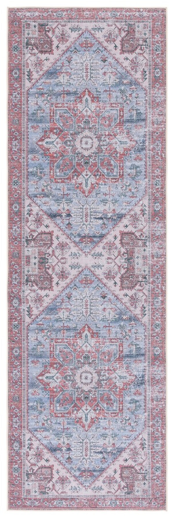 Safavieh Tucson 102 M/W S/R Power Loomed 100% Polyester Pile Traditional Rug TSN102G-9