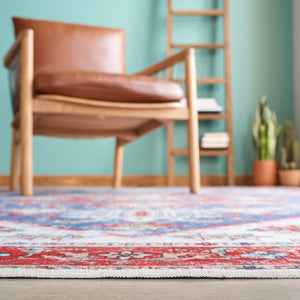 Safavieh Tucson 102 M/W S/R Power Loomed 100% Polyester Pile Traditional Rug TSN102M-5SQ