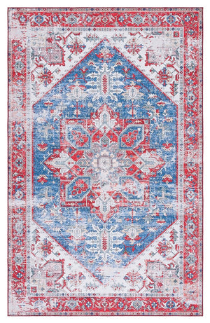 Safavieh Tucson 102 M/W S/R Power Loomed 100% Polyester Pile Traditional Rug TSN102M-5SQ