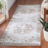 Safavieh Tucson 102 M/W S/R Power Loomed Traditional Rug Sage / Ivory 8' x 8' Square