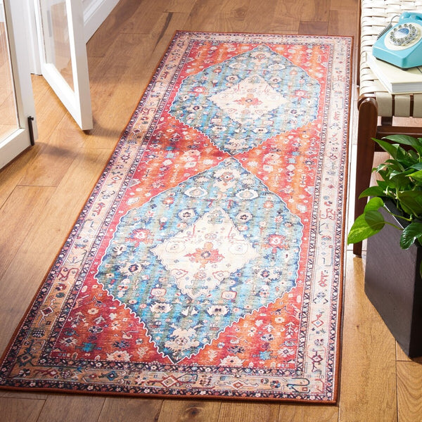 Safavieh Tucson 104 M/W S/R Power Loomed 100% Polyester Pile Traditional Rug TSN104B-9