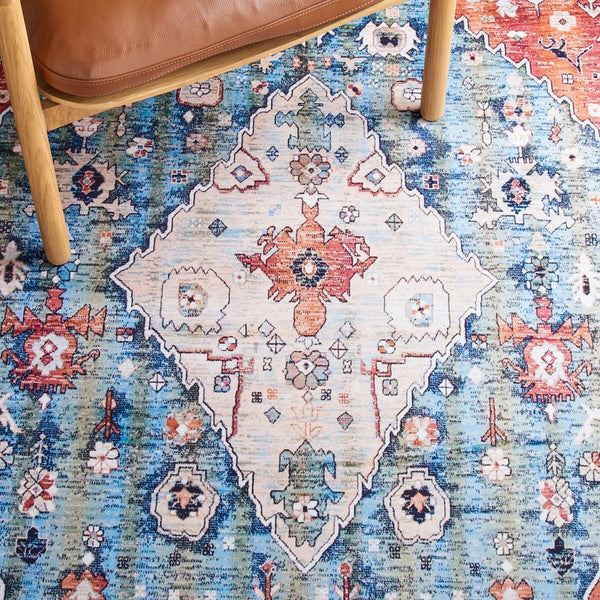 Safavieh Tucson 104 M/W S/R Power Loomed 100% Polyester Pile Traditional Rug TSN104B-9