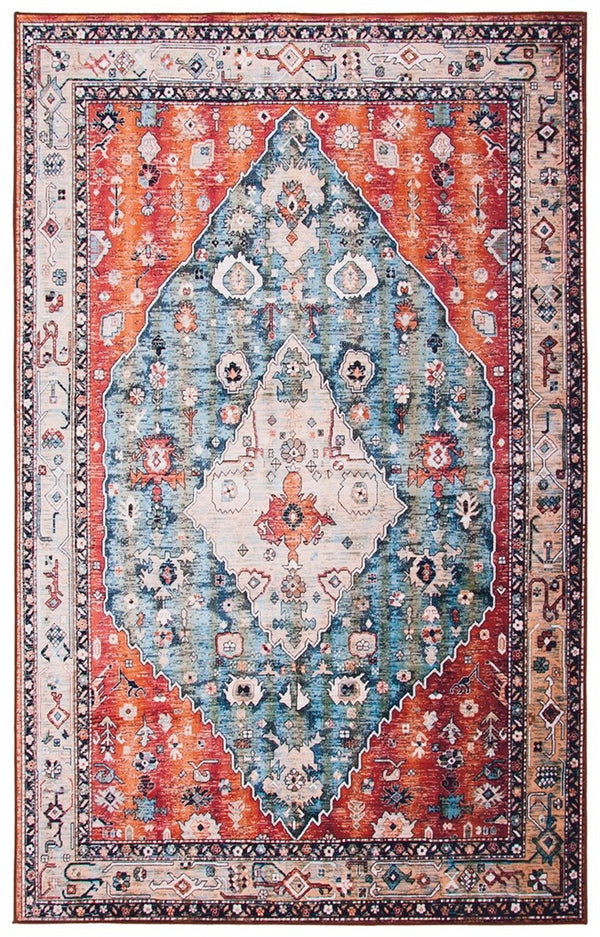 Safavieh Tucson 104 M/W S/R Power Loomed 100% Polyester Pile Traditional Rug TSN104B-9