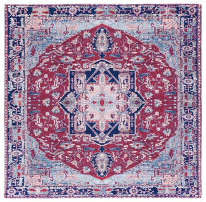 Safavieh Tucson 108 M/W S/R Power Loomed 100% Polyester Pile Traditional Rug TSN108Q-5SQ