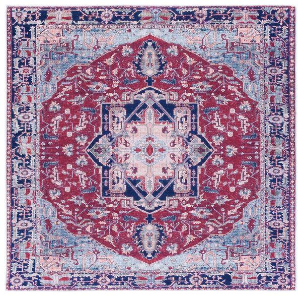 Safavieh Tucson 108 M/W S/R Power Loomed 100% Polyester Pile Traditional Rug TSN108Q-5SQ