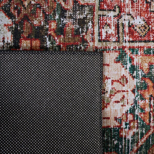 Safavieh Tucson 114 M/W S/R Power Loomed Traditional Rug Ivory / Green 8' x 8' Square