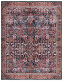 Safavieh Tucson 114 M/W S/R Power Loomed Traditional Rug Rust / Green 8' x 8' Square