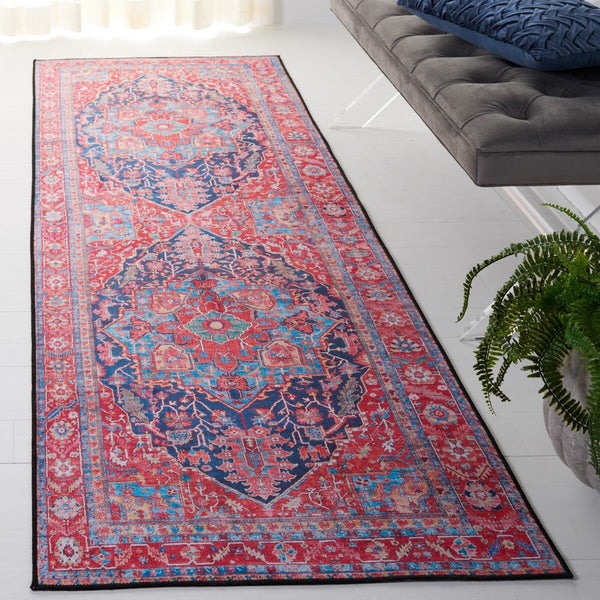 Safavieh Tucson 121 M/W S/R Power Loomed 100% Polyester Pile Traditional Rug TSN121N-9