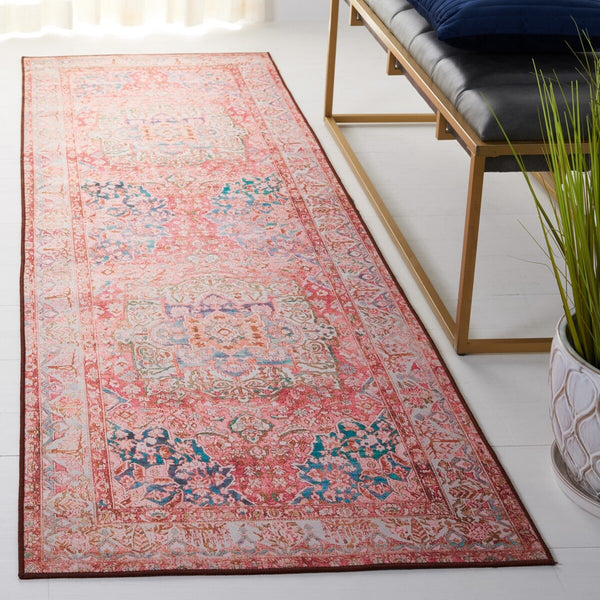 Safavieh Tucson 122 M/W S/R Power Loomed 100% Polyester Pile Traditional Rug TSN122R-9