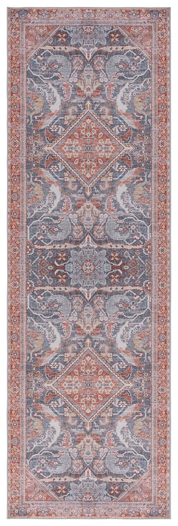Safavieh Tucson 125 M/W S/R Power Loomed 100% Polyester Pile Traditional Rug TSN125F-9