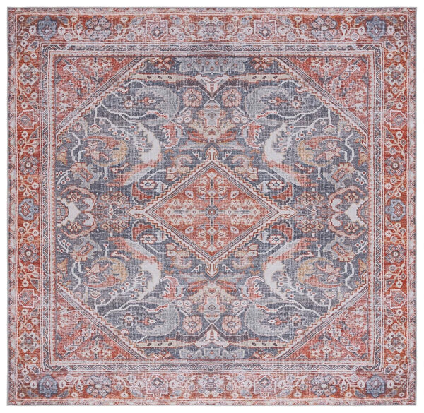 Safavieh Tucson 125 M/W S/R Power Loomed 100% Polyester Pile Traditional Rug TSN125F-9