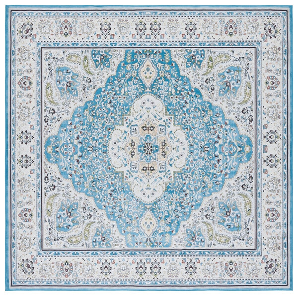 Safavieh Tucson 136 M/W S/R Power Loomed 100% Polyester Pile Traditional Rug TSN136K-9
