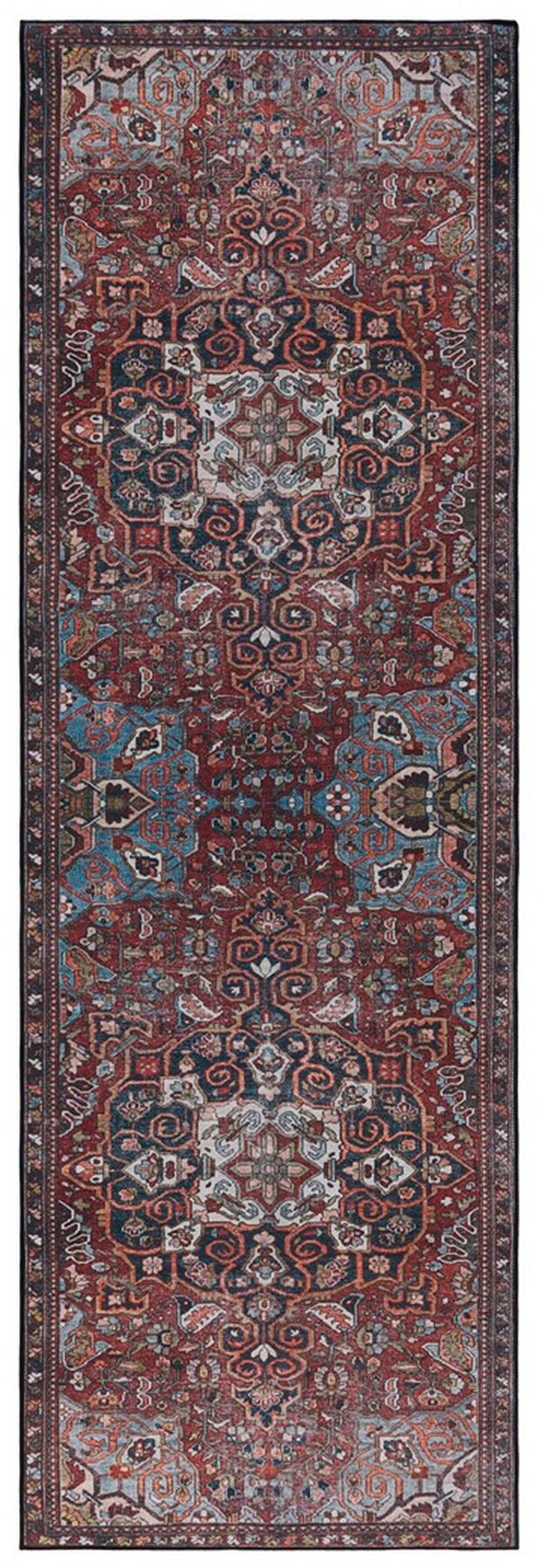Safavieh Tucson 138 M/W S/R Power Loomed 100% Polyester Pile Traditional Rug TSN138Q-9