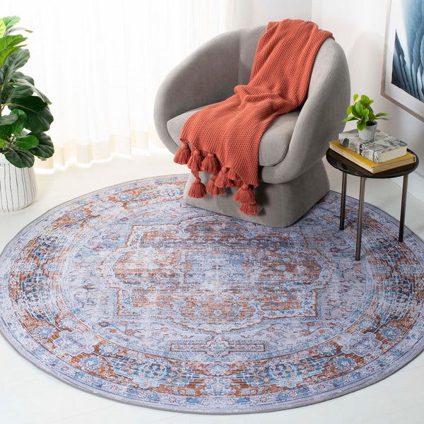 Safavieh Tucson 145 M/W S/R Power Loomed 100% Polyester Pile Traditional Rug TSN145B-9