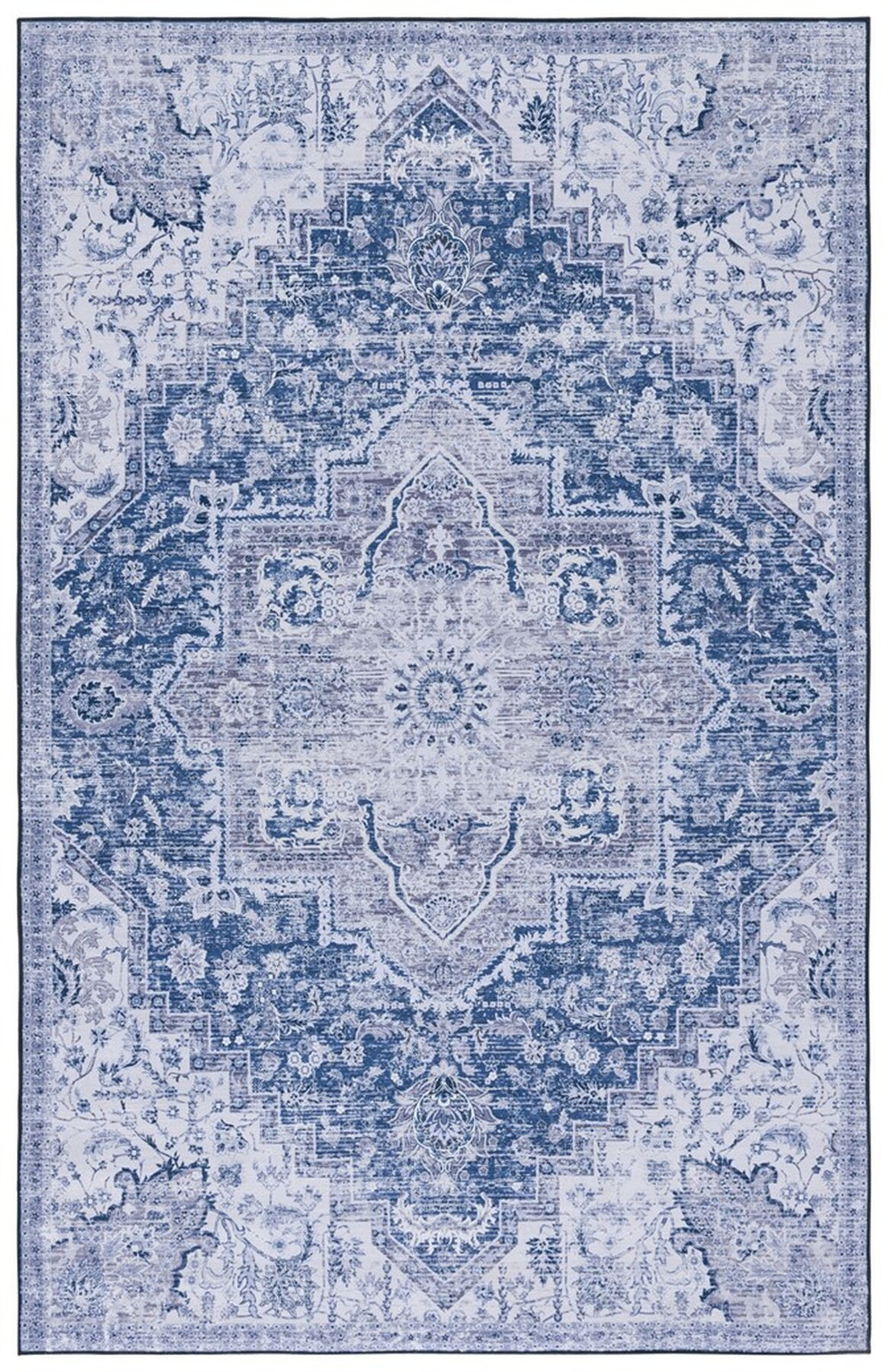 Safavieh Tucson 154 M/W S/R Power Loomed 100% Polyester Pile Traditional Rug TSN154N-9