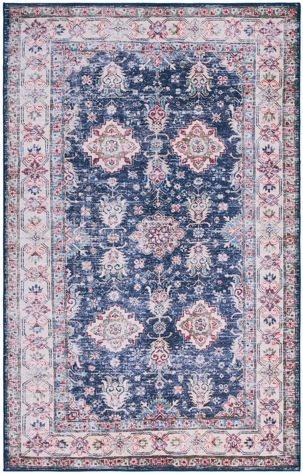 Safavieh Tucson 162 M/W S/R Power Loomed 100% Polyester Pile Traditional Rug TSN162N-9