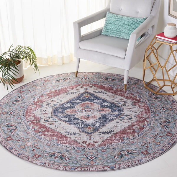 Safavieh Tucson 172 M/W S/R Power Loomed 100% Polyester Pile Traditional Rug TSN172P-9