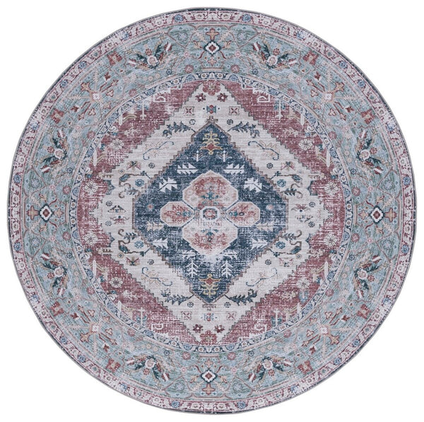 Safavieh Tucson 172 M/W S/R Power Loomed 100% Polyester Pile Traditional Rug TSN172P-9
