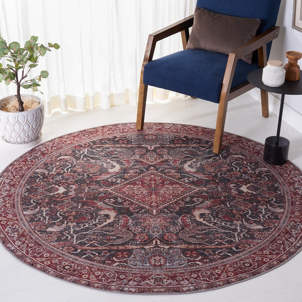 Safavieh Tucson 175 M/W S/R Power Loomed 100% Polyester Pile Traditional Rug TSN175Y-9