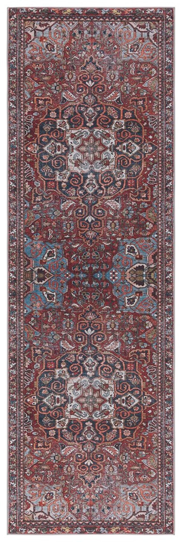 Safavieh Tucson 176 M/W S/R Power Loomed 100% Polyester Pile Traditional Rug TSN176Q-9