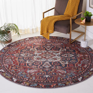 Safavieh Tucson 176 M/W S/R Power Loomed 100% Polyester Pile Traditional Rug TSN176Q-9