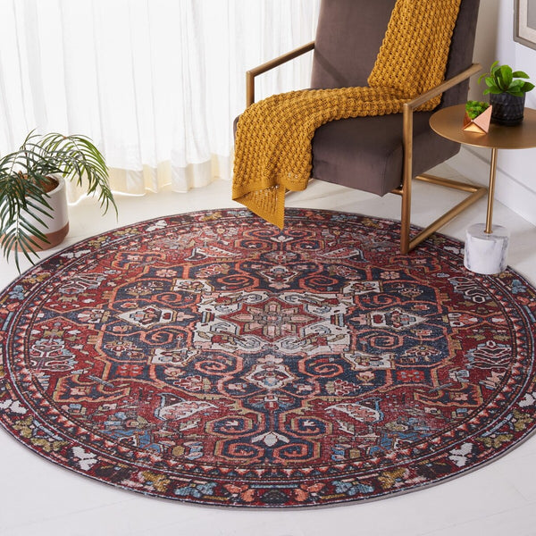 Safavieh Tucson 176 M/W S/R Power Loomed 100% Polyester Pile Traditional Rug TSN176Q-9