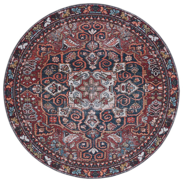 Safavieh Tucson 176 M/W S/R Power Loomed 100% Polyester Pile Traditional Rug TSN176Q-9