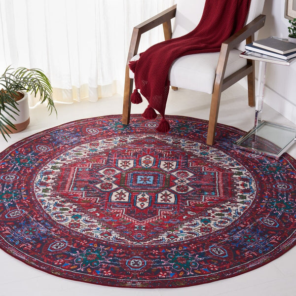Safavieh Tucson 192 M/W S/R Power Loomed 100% Polyester Pile Traditional Rug TSN192Q-9