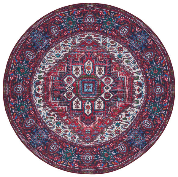 Safavieh Tucson 192 M/W S/R Power Loomed 100% Polyester Pile Traditional Rug TSN192Q-9
